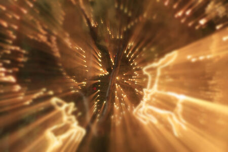 The illuminations which emit light to the outside from the center.の写真素材