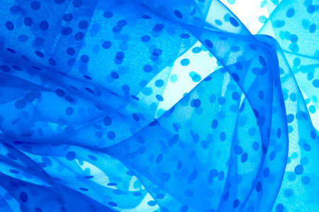 The surface of the polka-dotted lace cloth.の写真素材