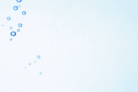Some bubbles in the water.の写真素材