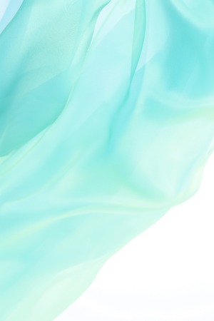 The surface of the blue cloth.の写真素材