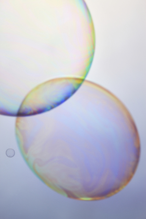 SOAP bubblesの写真素材