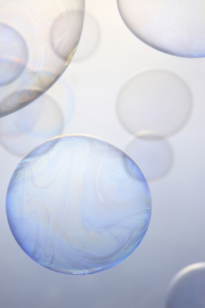 SOAP bubblesの写真素材