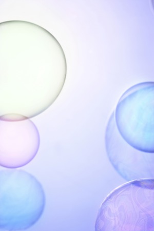 SOAP bubblesの写真素材