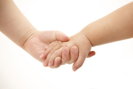 Children's hands