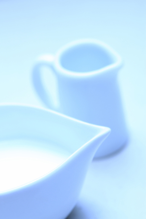 Sugar and milkの写真素材