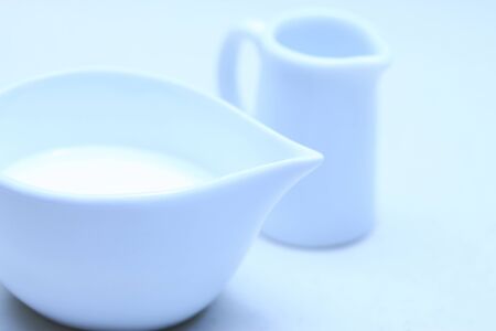 Sugar and milk