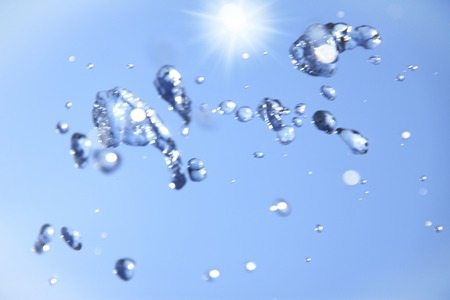 Water fountainの写真素材