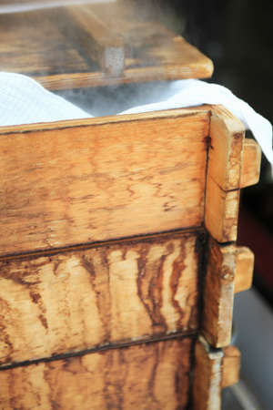 Bamboo steamerの写真素材