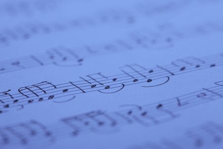 Sheet musicの写真素材