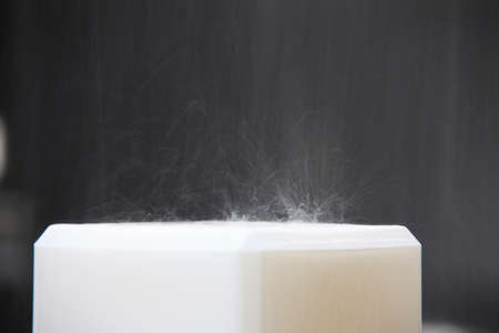 Face in the rainの写真素材