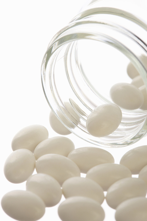 Medicines and bottlesの写真素材