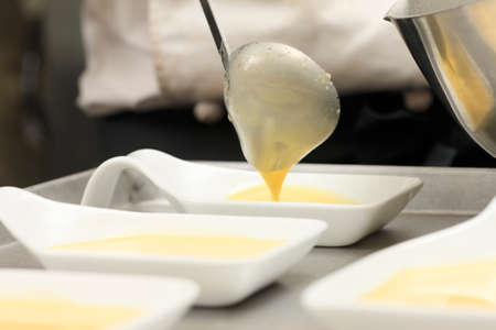 Cake makingの写真素材