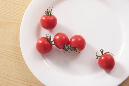 Cherry tomatoの写真素材