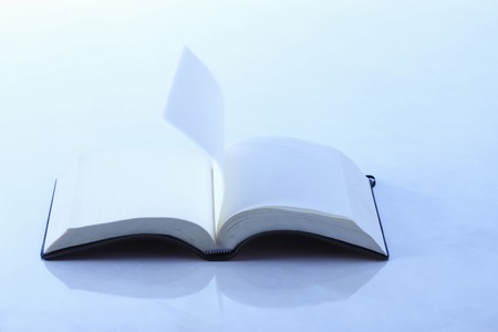 Turn the pageの写真素材