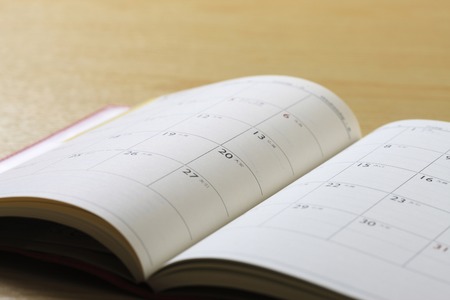 Schedule tableの写真素材
