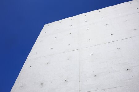 Concrete and blue skyの写真素材