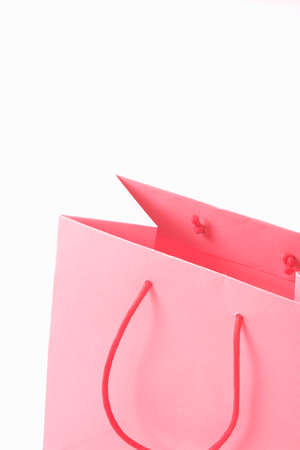 Pink Paper Bagの写真素材