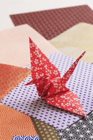 Paper Craneの写真素材