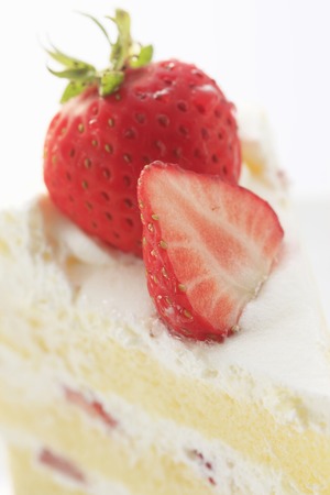 Strawberry cakeの写真素材