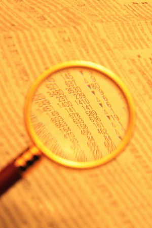 Stock pricesの写真素材