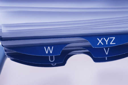 Business card holderの写真素材