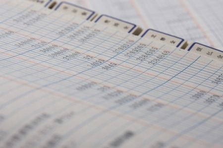 Accounting imageの写真素材