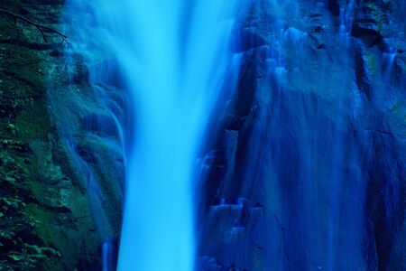 Akame 48 falls ravineの写真素材