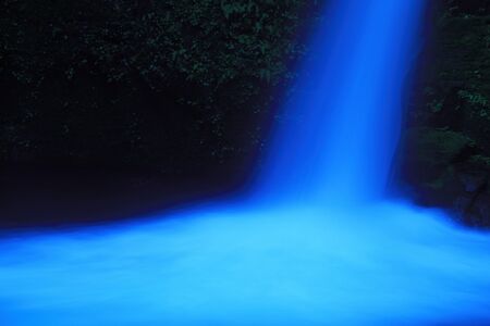 Akame 48 falls ravineの写真素材