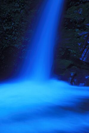 Akame 48 falls ravineの写真素材