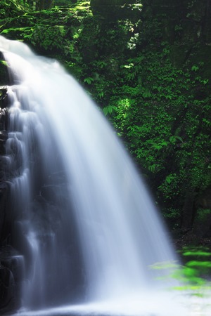 Akame 48 falls ravineの写真素材