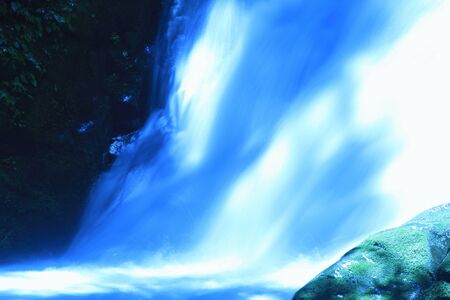 Akame 48 falls ravineの写真素材
