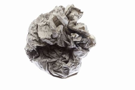 Rounding was waste paperの写真素材