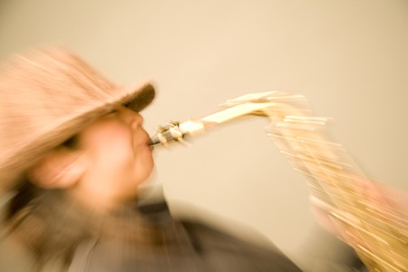 Saxophoneの写真素材