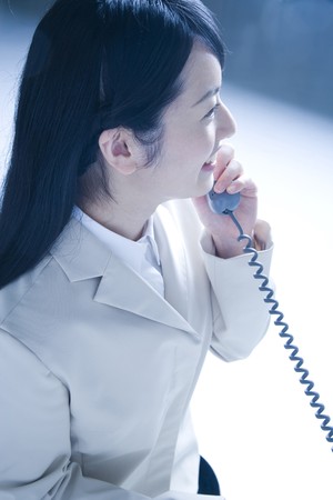 Japanese office ladyの写真素材