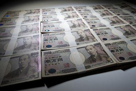 Roll of Moneyの写真素材