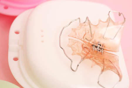 Orthodontic appliancesの写真素材