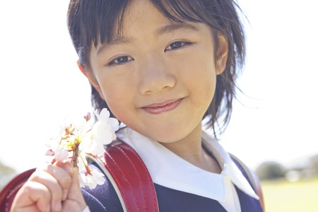 Elementary school girls Portrait