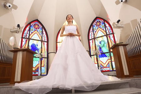 Bride portraitの写真素材