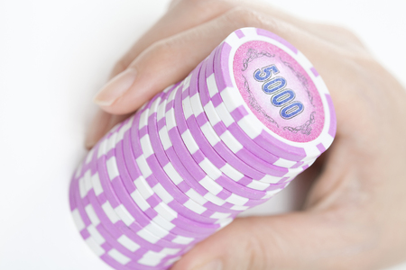 Casino coinsの写真素材