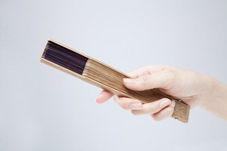 Hand fanの写真素材