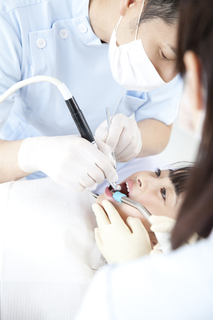 Dentist to treatの写真素材