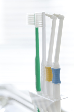 Toothbrush dental clinicの写真素材