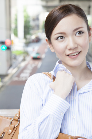 OL smileの写真素材