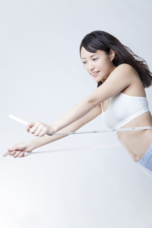 Women holding majorの写真素材