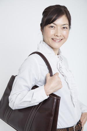 Business woman smilingの写真素材