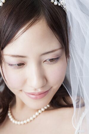 Smiling brideの写真素材