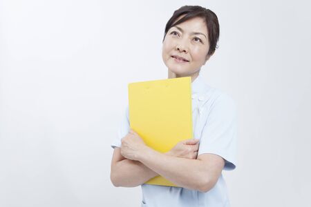 Smile, have a medical nurseの写真素材
