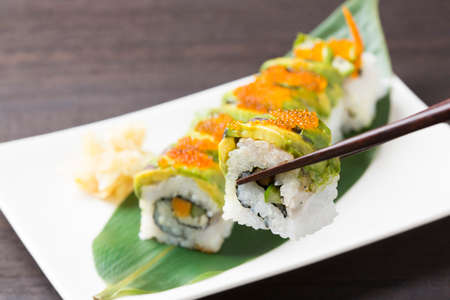 Caterpillar rollの写真素材