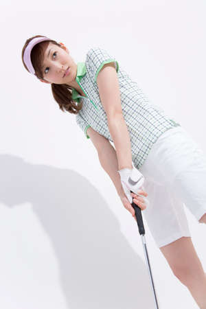 Ladies Golf Club setの写真素材