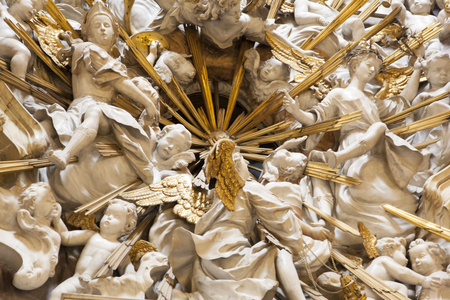 Decoration of the Cathedral of Toledoの写真素材